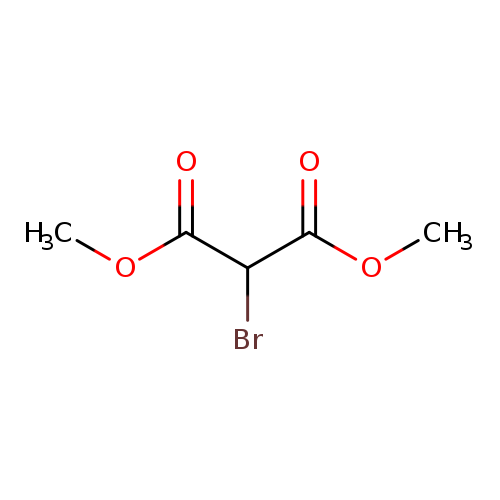 COC(=O)C(C(=O)OC)Br