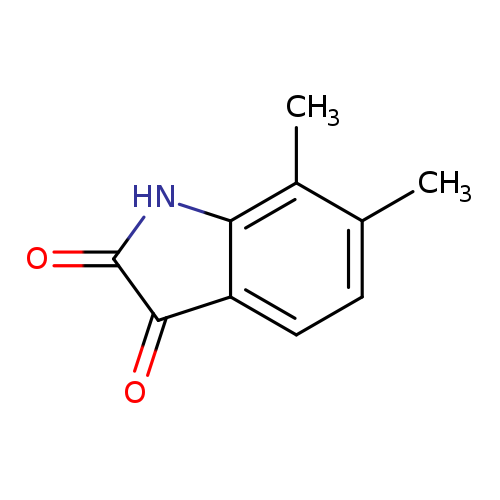 O=C1C(=O)Nc2c1ccc(c2C)C