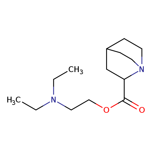 CCN(CCOC(=O)C1CC2CCN1CC2)CC