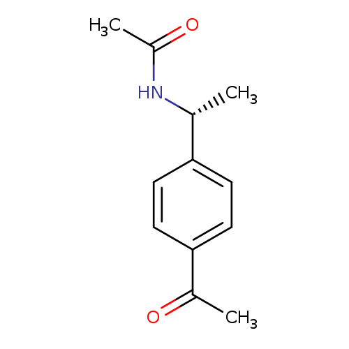 CC(=O)N[C@@H](c1ccc(cc1)C(=O)C)C