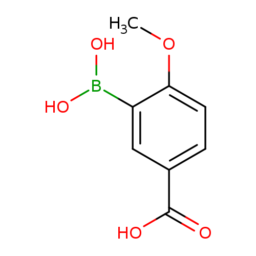 COc1ccc(cc1B(O)O)C(=O)O