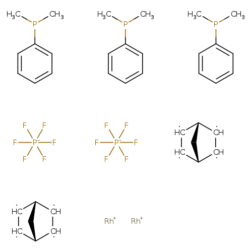 [CH]1[CH][C@@H]2C[C@H]1[CH][CH]2.[CH]1[CH][C@@H]2C[C@H]1[CH][CH]2.F[P-](F)(F)(F)(F)F.F[P-](F)(F)(F)(F)F.CP(c1ccccc1)C.CP(c1ccccc1)C.CP(c1ccccc1)C.[Rh+].[Rh+]