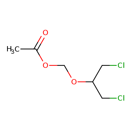 ClCC(OCOC(=O)C)CCl