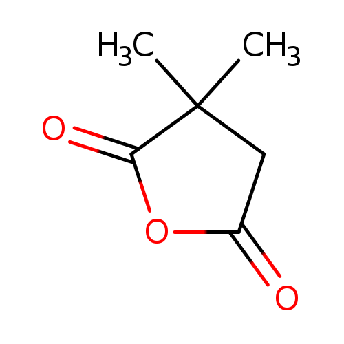 O=C1OC(=O)C(C1)(C)C