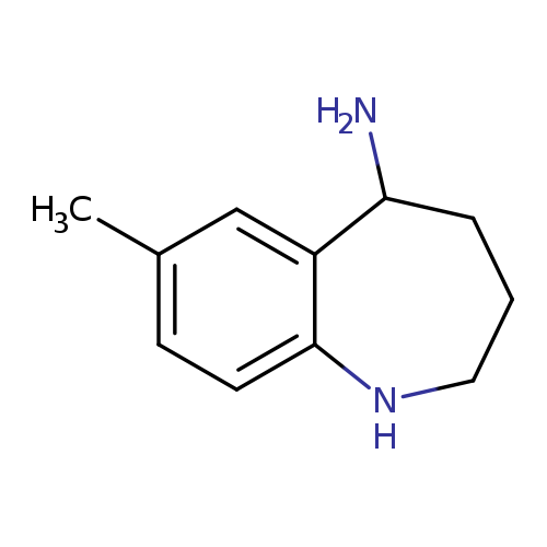 Cc1ccc2c(c1)C(N)CCCN2