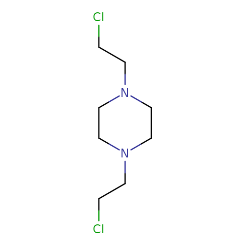 ClCCN1CCN(CC1)CCCl