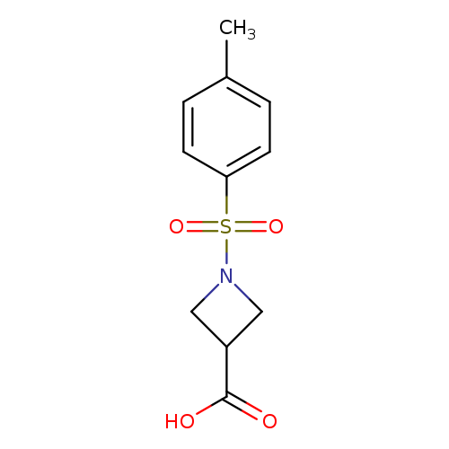 OC(=O)C1CN(C1)S(=O)(=O)c1ccc(cc1)C