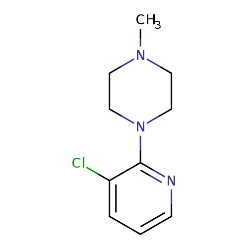 CN1CCN(CC1)c1ncccc1Cl