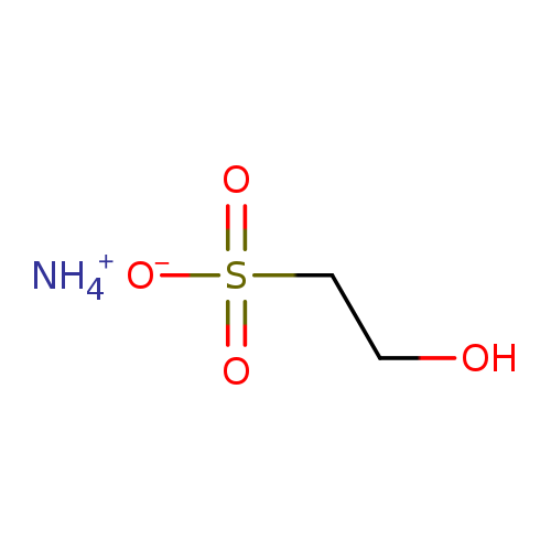 OCCS(=O)(=O)[O-].[NH4+]