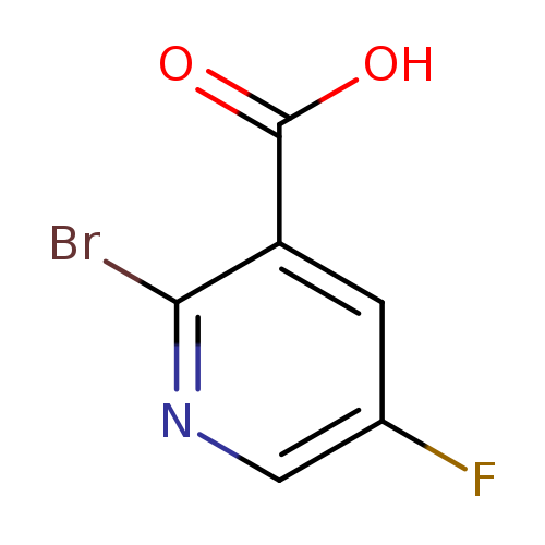 Fc1cnc(c(c1)C(=O)O)Br