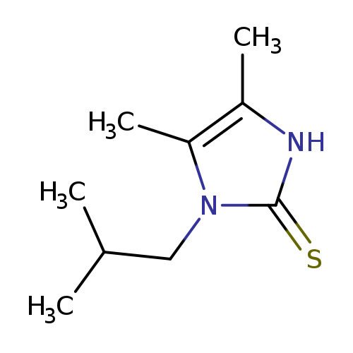 CC(Cn1c(=S)[nH]c(c1C)C)C