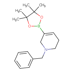 CC1(C)OB(OC1(C)C)C1=CCCN(C1)Cc1ccccc1