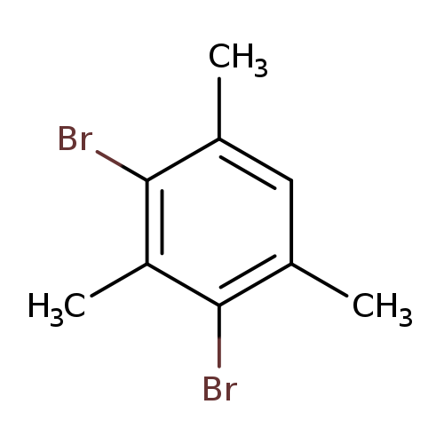 Cc1cc(C)c(c(c1Br)C)Br