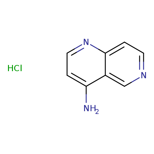 Nc1ccnc2c1cncc2.Cl