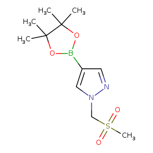 CS(=O)(=O)Cn1ncc(c1)B1OC(C(O1)(C)C)(C)C