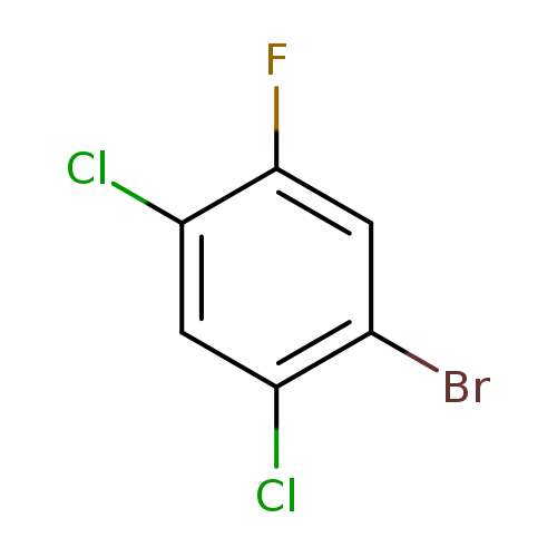 Fc1cc(Br)c(cc1Cl)Cl