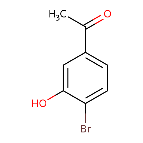 CC(=O)c1ccc(c(c1)O)Br