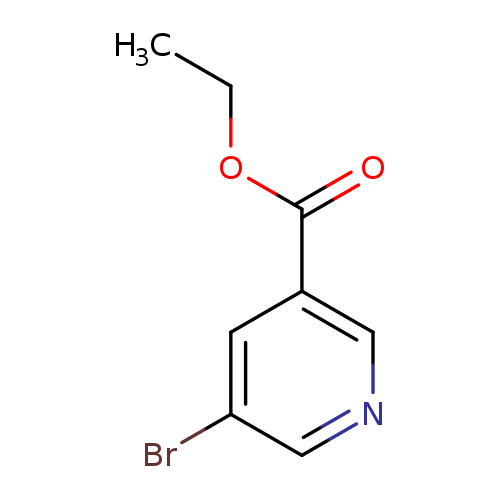 CCOC(=O)c1cncc(c1)Br