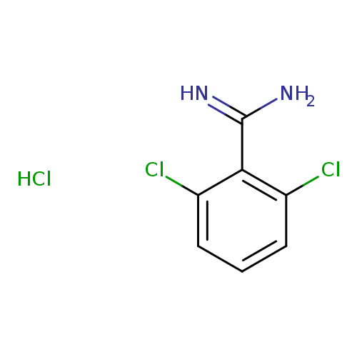 NC(=N)c1c(Cl)cccc1Cl.Cl