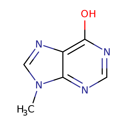 Oc1ncnc2c1ncn2C