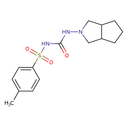 O=C(NS(=O)(=O)c1ccc(cc1)C)NN1CC2C(C1)CCC2