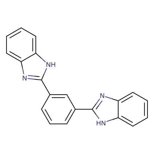 c1cc(cc(c1)c1nc2c([nH]1)cccc2)c1nc2c([nH]1)cccc2