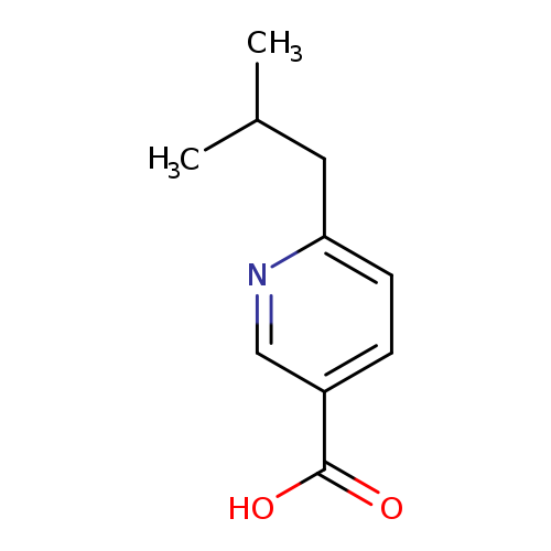 CC(Cc1ccc(cn1)C(=O)O)C