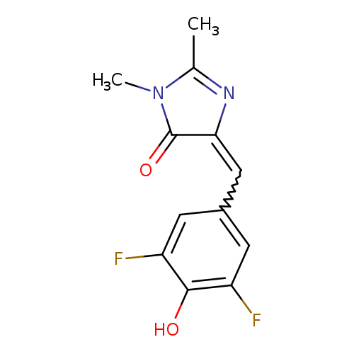 CC1=NC(=Cc2cc(F)c(c(c2)F)O)C(=O)N1C