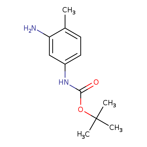 O=C(OC(C)(C)C)Nc1ccc(c(c1)N)C