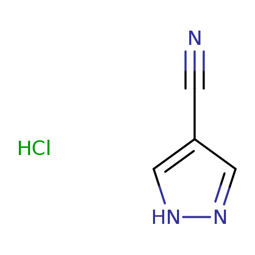 N#Cc1c[nH]nc1.Cl