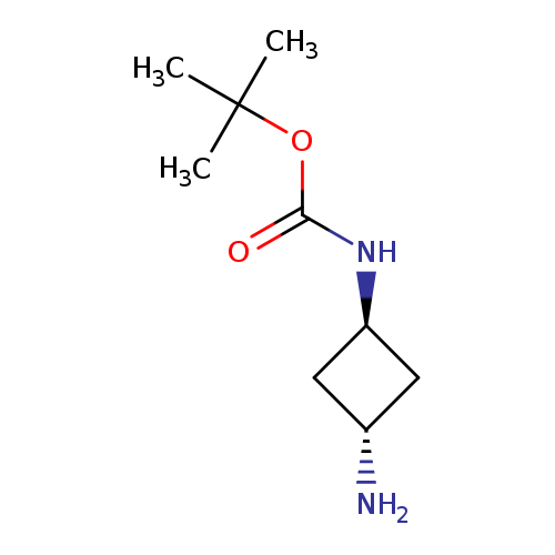 N[C@@H]1C[C@H](C1)NC(=O)OC(C)(C)C