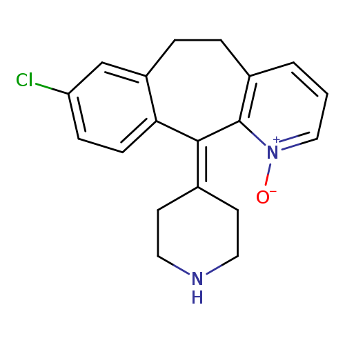 Clc1ccc2c(c1)CCc1c(C2=C2CCNCC2)[n+]([O-])ccc1