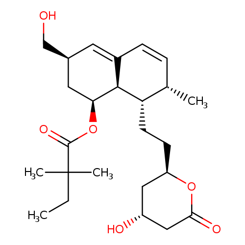 OC[C@@H]1C[C@H](OC(=O)C(CC)(C)C)[C@H]2C(=C1)C=C[C@@H]([C@@H]2CC[C@@H]1C[C@@H](O)CC(=O)O1)C