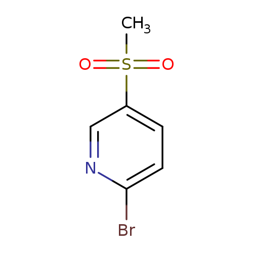 Brc1ccc(cn1)S(=O)(=O)C