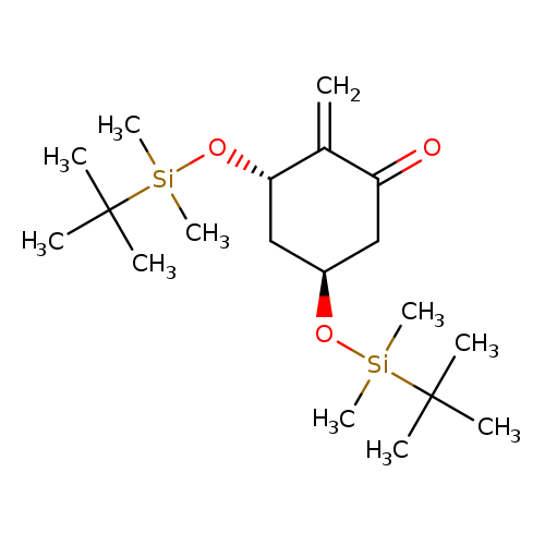 C=C1C(=O)C[C@H](C[C@@H]1O[Si](C(C)(C)C)(C)C)O[Si](C(C)(C)C)(C)C