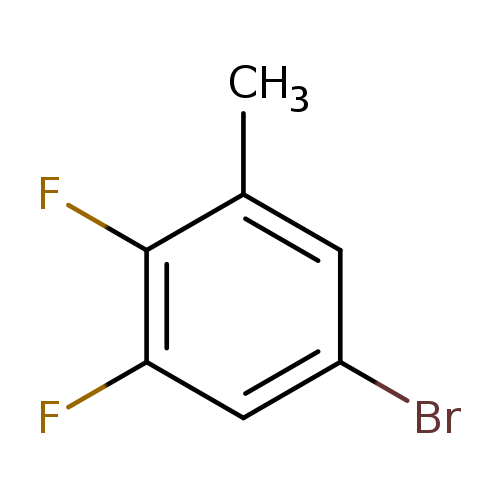 Brc1cc(C)c(c(c1)F)F