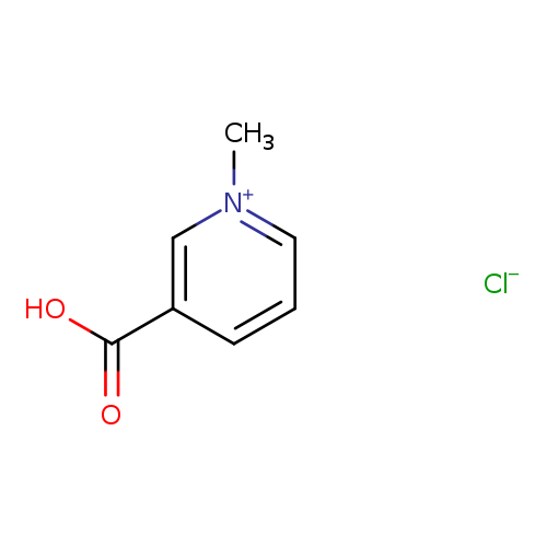 C[n+]1cccc(c1)C(=O)O.[Cl-]