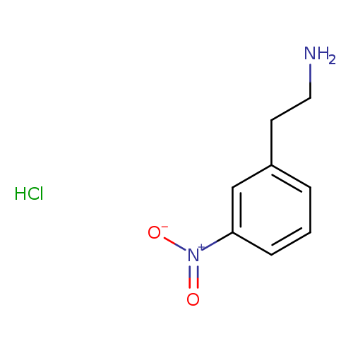 NCCc1cccc(c1)[N+](=O)[O-].Cl