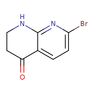 Brc1ccc2c(n1)NCCC2=O
