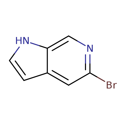 Brc1ncc2c(c1)cc[nH]2