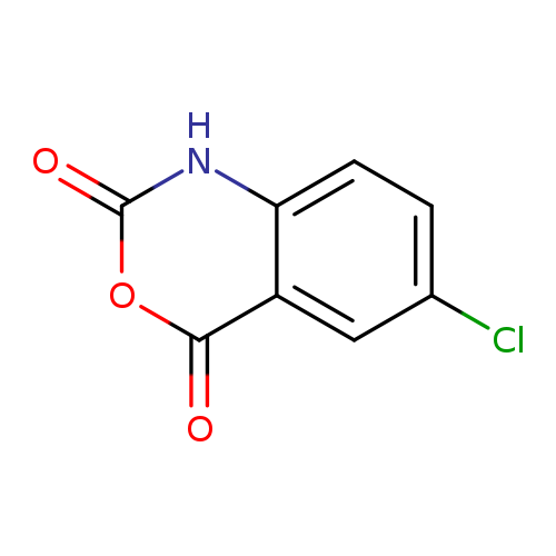 Clc1ccc2c(c1)c(=O)oc(=O)[nH]2