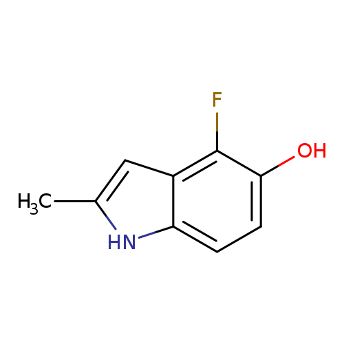 Oc1ccc2c(c1F)cc([nH]2)C