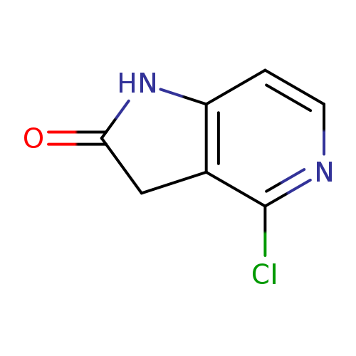 O=C1Nc2c(C1)c(Cl)ncc2