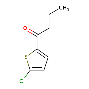 CCCC(=O)c1ccc(s1)Cl