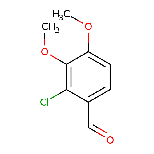 COc1c(OC)ccc(c1Cl)C=O