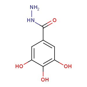 NNC(=O)c1cc(O)c(c(c1)O)O