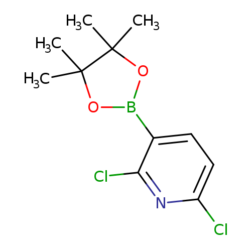 CC1(C)OB(OC1(C)C)c1ccc(nc1Cl)Cl