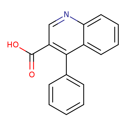 OC(=O)c1cnc2c(c1c1ccccc1)cccc2
