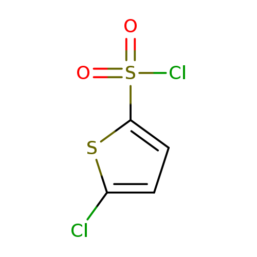 Clc1ccc(s1)S(=O)(=O)Cl