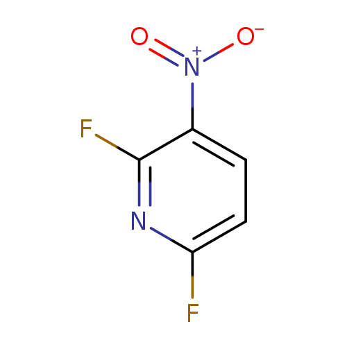 [O-][N+](=O)c1ccc(nc1F)F